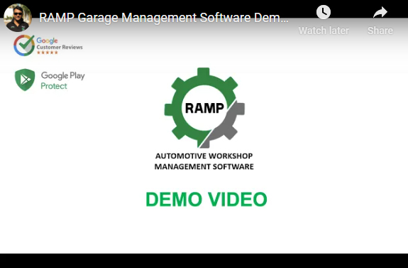 RAMP Garage Management Software